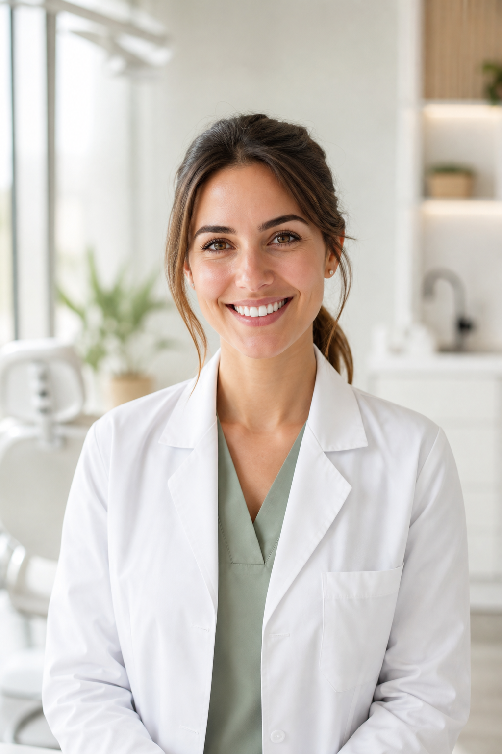 Dentista da equipe Versage