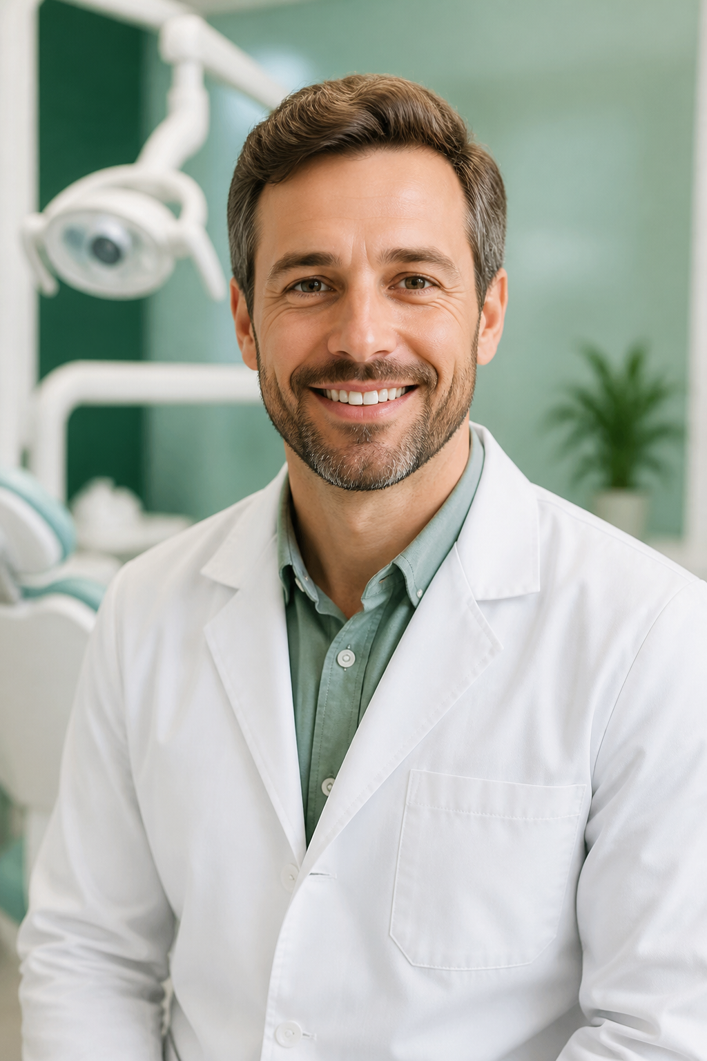 Dentista da equipe Versage
