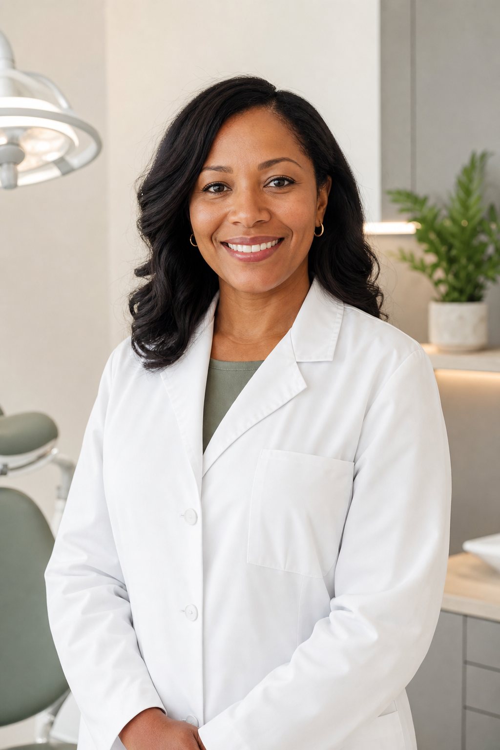 Dentista da equipe Versage