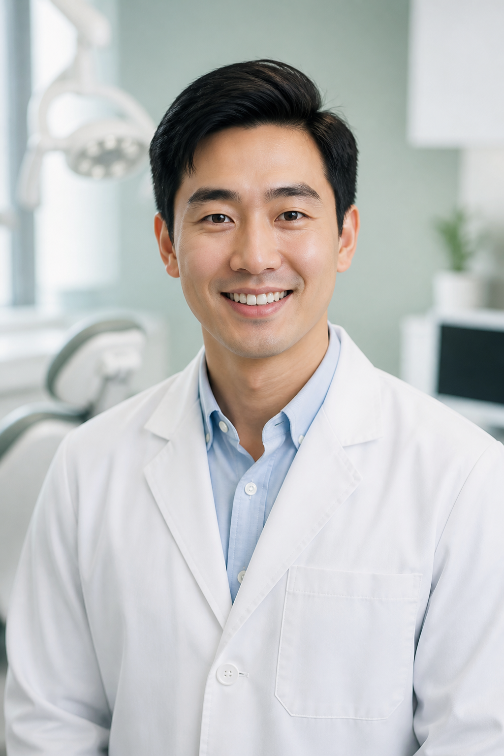 Dentista da equipe Versage