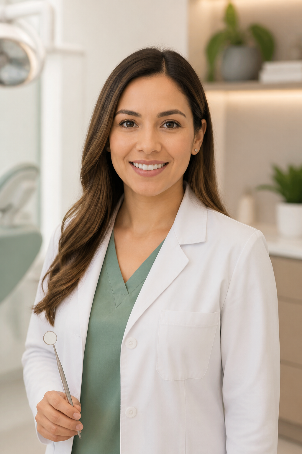 Dentista da equipe Versage