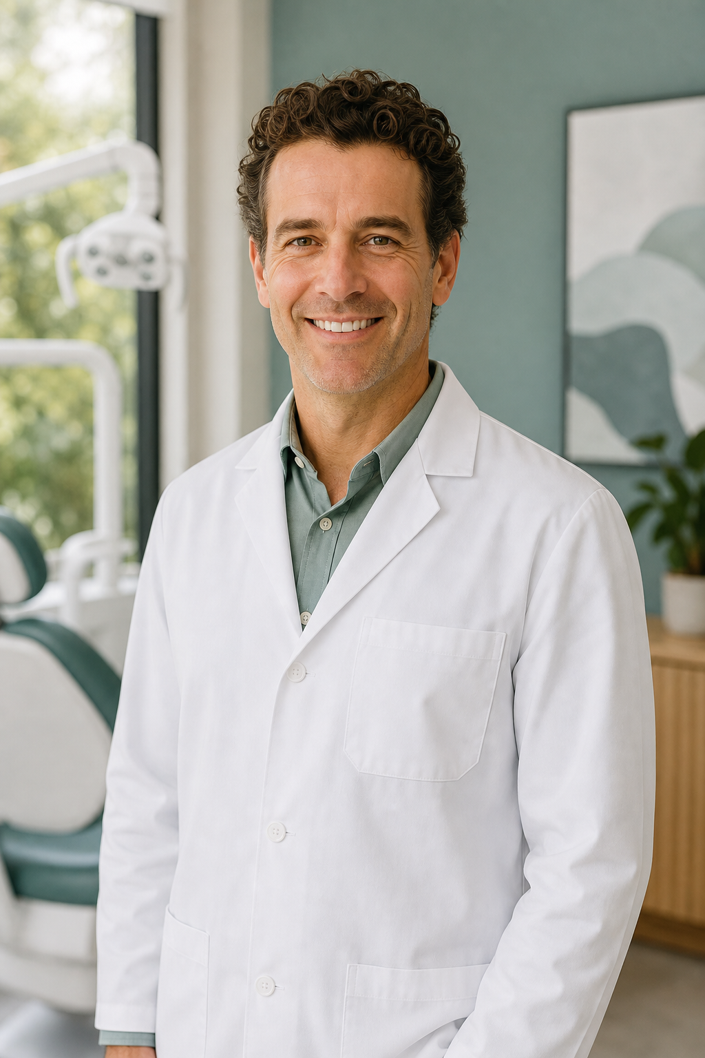 Dentista da equipe Versage
