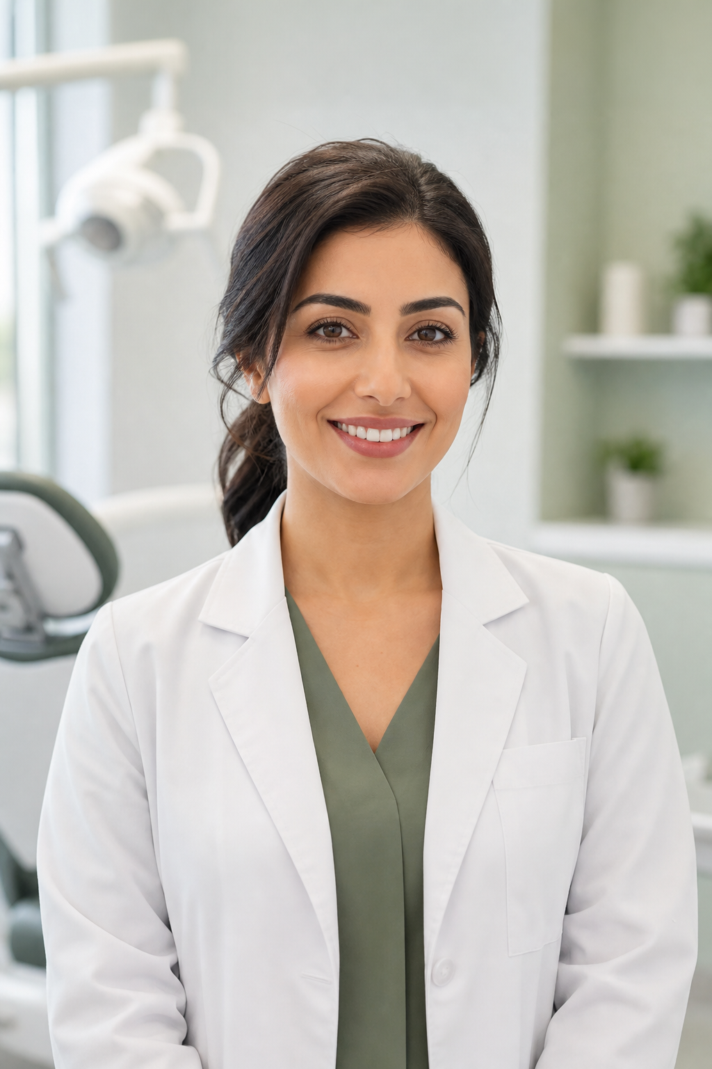 Dentista da equipe Versage