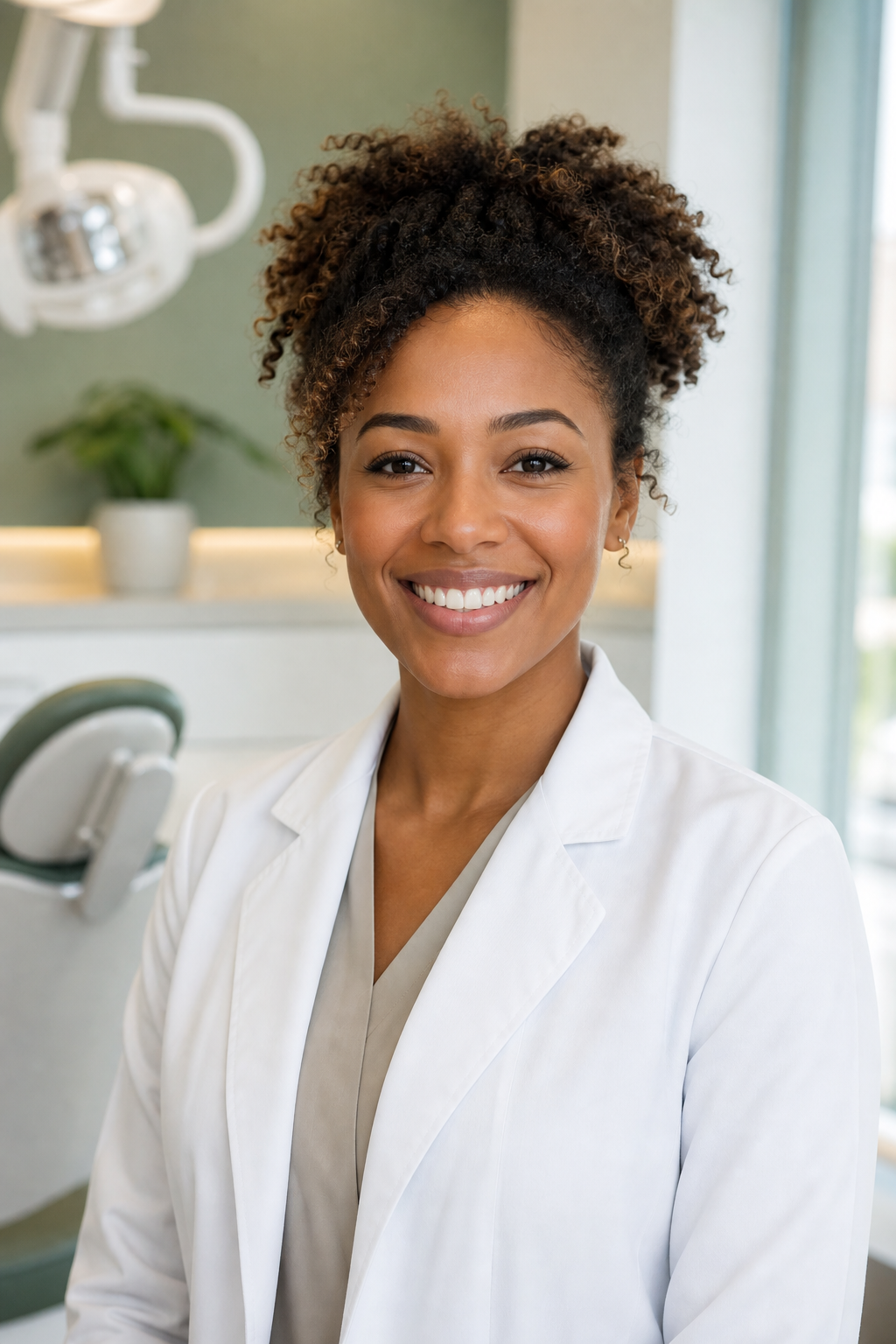 Dentista da equipe Versage